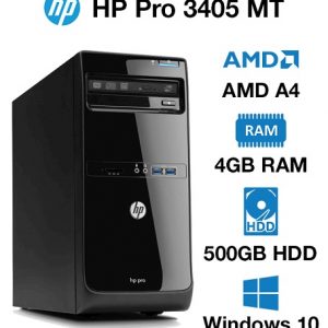 HP Pro 3405 MT AMD A4 Ricondizionato